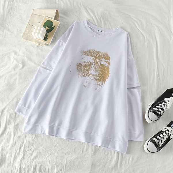 Alkalmi női blúz fehér és fekete rátéttel