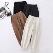 Korszerű, zsebes női nadrág - széles modell több színben