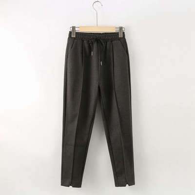 Model nou de pantaloni de dama cu talie inalta si buzunare in mai multe culori