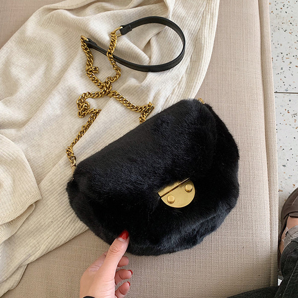 ÚJ modell női táska pehely és fém lánccal több színben