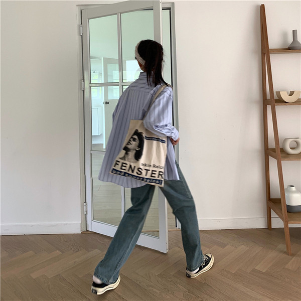 Alkalmi női farmer kék színben - egyenes modell