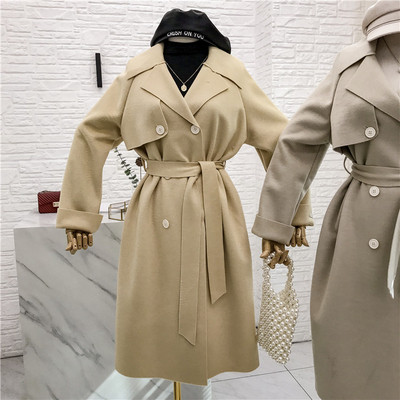 Κομψό γυναικείο παλτόμε ζώνη σε διάφορα χρώματα