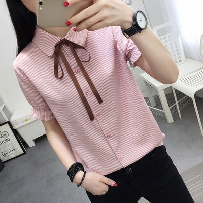 Új modell modern női ing rövid és hosszú ujjú - többféle színben