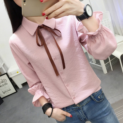 Új modell modern női ing rövid és hosszú ujjú - többféle színben