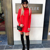 Rochie moderna de dama cu guler polo - model lat in mai multe culori