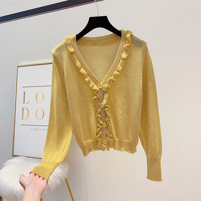 Lezser női mellény gombokkal és spitz nyakkivágással több színben