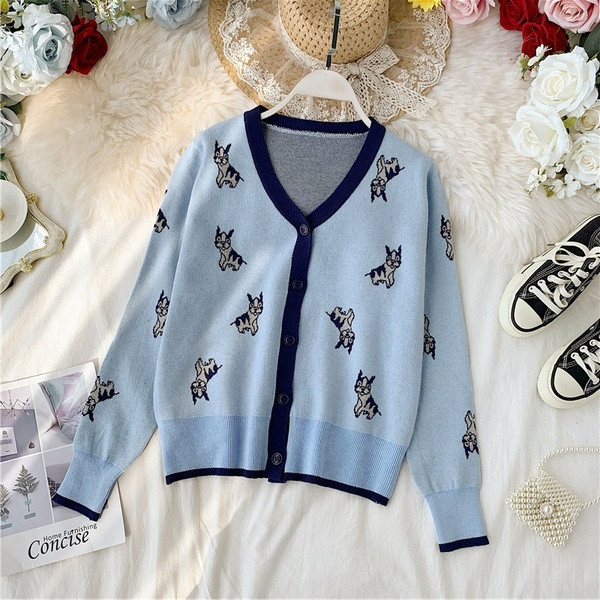 Új modell női mellény V-nyakú kék, piros és sárga színekben