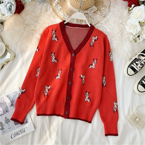 Új modell női mellény V-nyakú kék, piros és sárga színekben