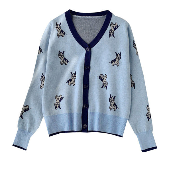 Új modell női mellény V-nyakú kék, piros és sárga színekben