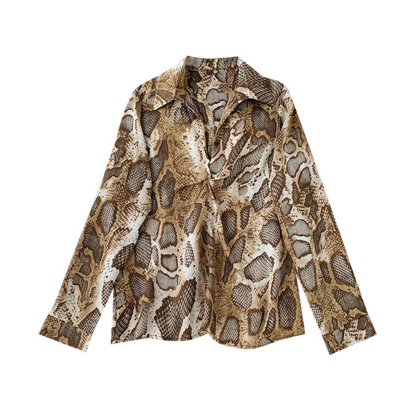 Modern női ing állatmintás négy színben