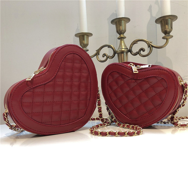 Modern női táska szív alakú hosszú füllel