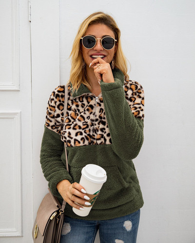 Új modell női pulóver cipzárral - két modell többféle színben