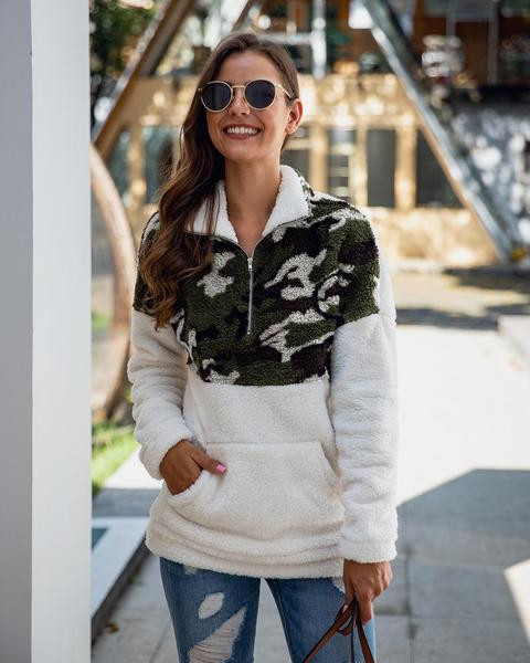 Új modell női pulóver cipzárral - két modell többféle színben