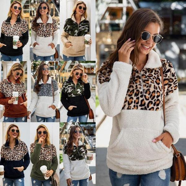 Új modell női pulóver cipzárral - két modell többféle színben