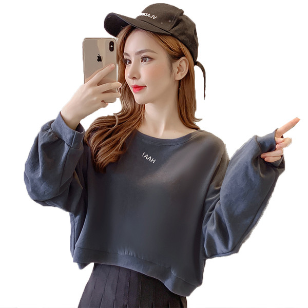 Női blúz széles modell három színben felirattal