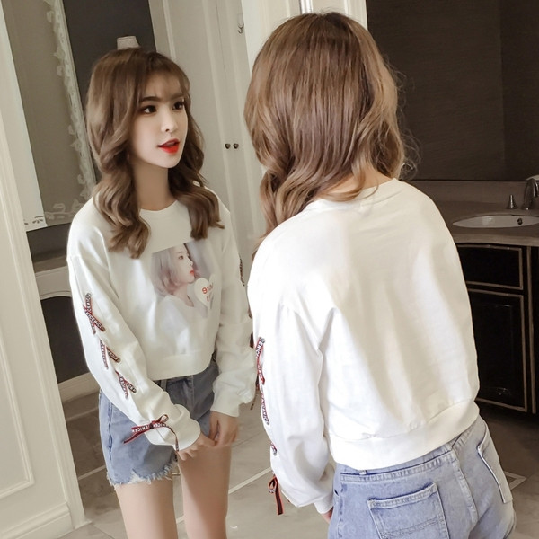 Hétköznapi női blúz három színben nyakkendővel és rátéttel