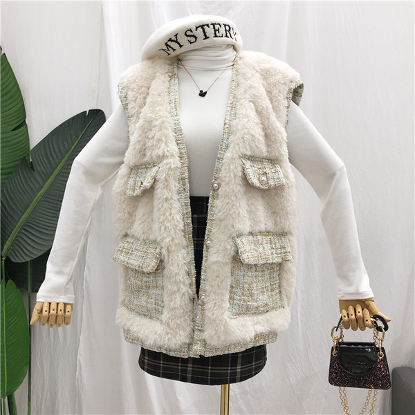 Νέο μοντέλο γυναικείο γιλέκο με τσέπες σε διάφορα χρώματα