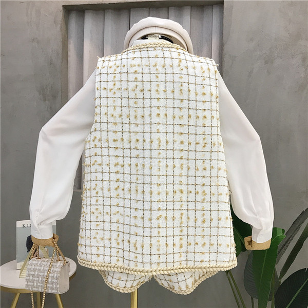 Új modell három részes női szett fehér és fekete színben