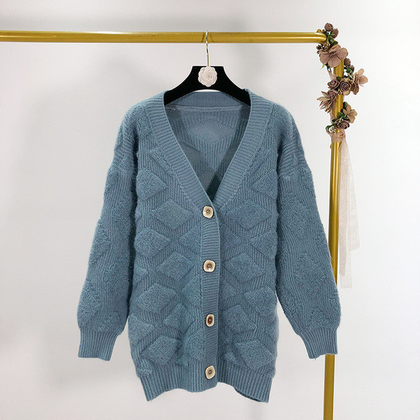 Vesta casual cu nasturi si decolteu adanc in trei culori