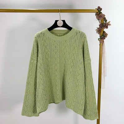 Vékony kötött női pulóver három színben