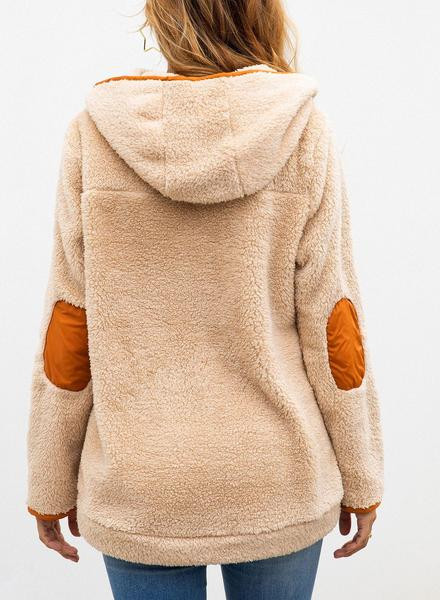 Modern női pulóver több színben cipzárral és zsebbel