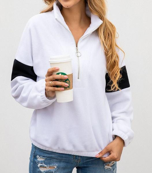 Cipzáras, hosszú ujjú női alkalmi pulcsi több színben