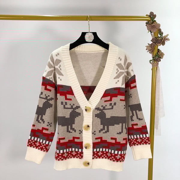 Női alkalmi mellény mély spitz nyakkivágással és mintás mintás gombokkal