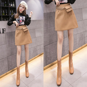 Új modell rövid női szoknya övvel több színben