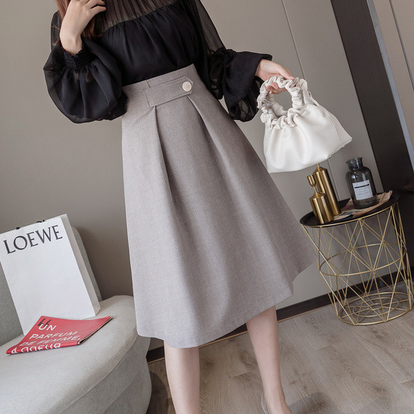 Új modell szabású női szoknya három színben