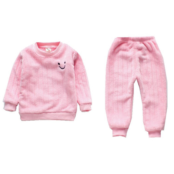 Gyermek pizsama két színben hímzéssel lányoknak