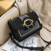 Modern női táska fém elemmel több színben