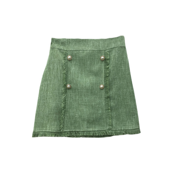 Aktuális női szoknya gombokkal, négy színben