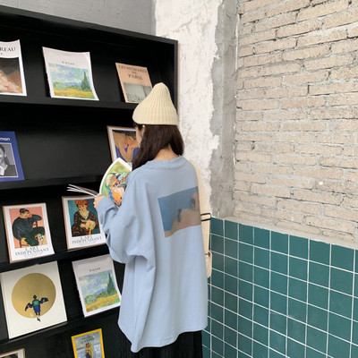 Bluză lungă casual de damă în două culori