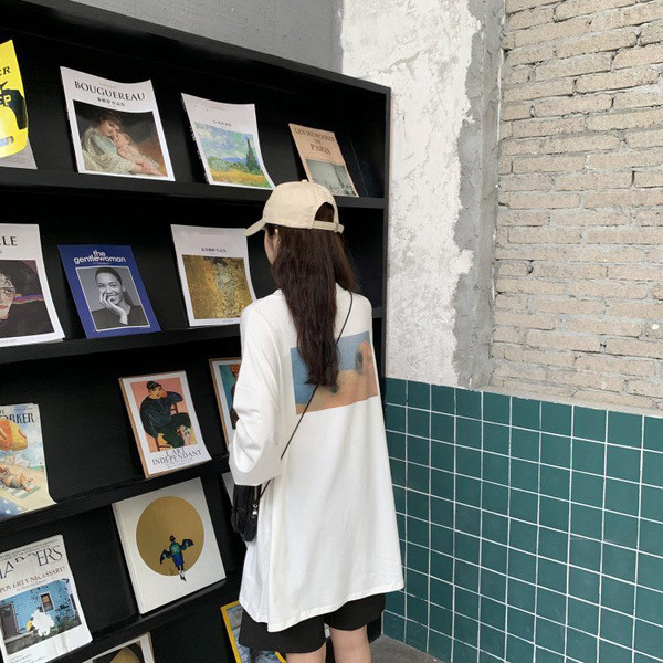 Bluză lungă casual de damă în două culori