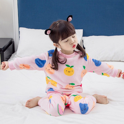 Gyerek pizsama kék és rózsaszín színben lányoknak