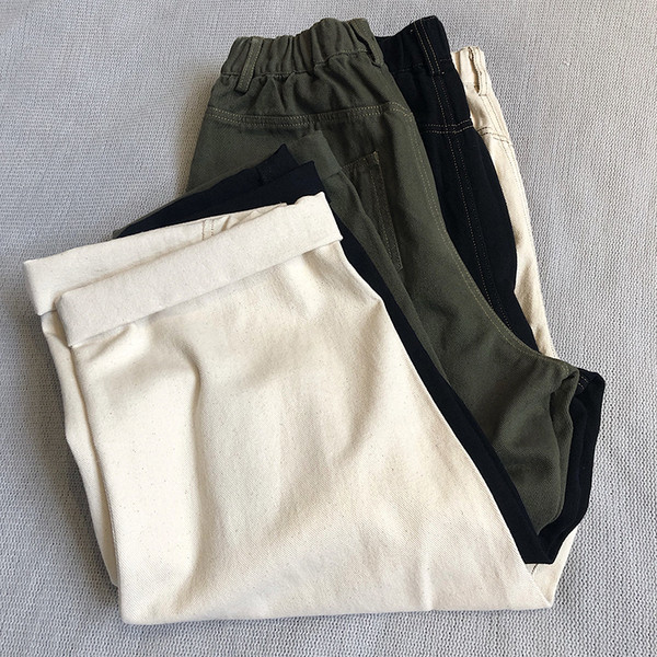 Alkalmi női széles farmernadrág három színben, magas derékkal