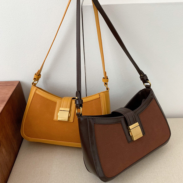 Öko bőrből készült csatos női táska három színben