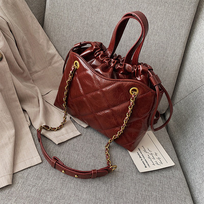 Geanta de dama model NOU din piele ecologica cu manere lungi si scurte