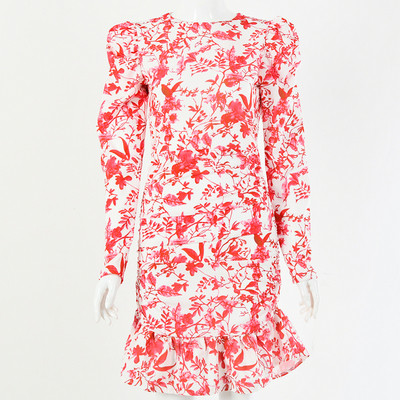 Modern női rövid ruha hosszú ujjal, két színben