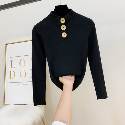 Γυναικεία μπλούζα με κουμπιά και μακρύ μανίκι σε διάφορα χρώματα