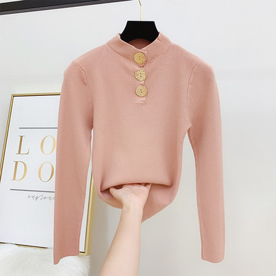 Γυναικεία μπλούζα με κουμπιά και μακρύ μανίκι σε διάφορα χρώματα