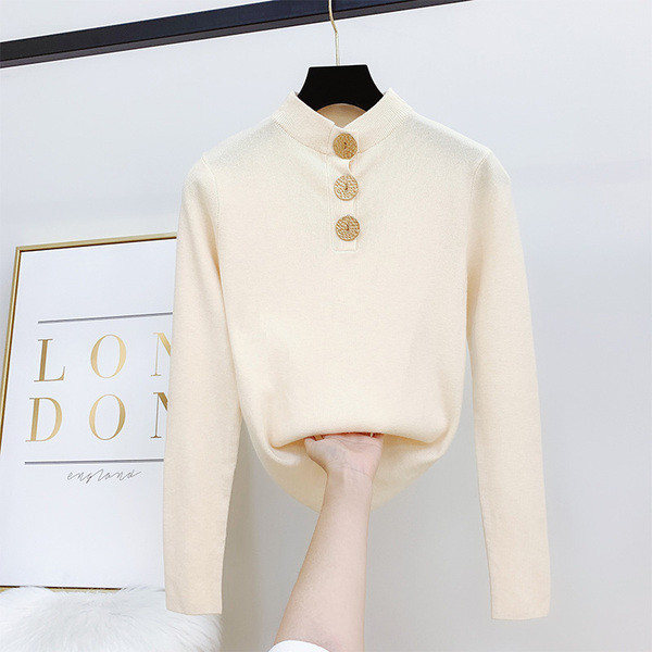 Γυναικεία μπλούζα με κουμπιά και μακρύ μανίκι σε διάφορα χρώματα