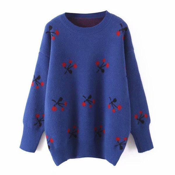 Hosszú és vastag női pulóver rátéttel - három színben