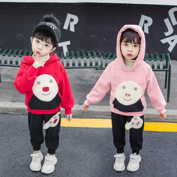 Gyerekkészlet lányoknak két színben 3D elemmel