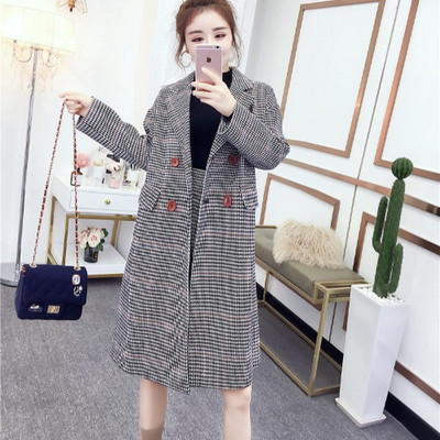 Női téli szett, két színben kabáttal és szoknyával