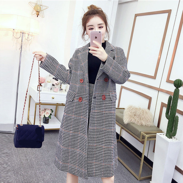 Női téli szett, két színben kabáttal és szoknyával