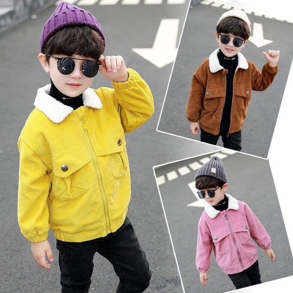 Modern gyerekkabát három színben fiúknak és lányoknak