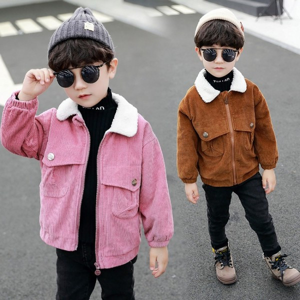 Modern gyerekkabát három színben fiúknak és lányoknak