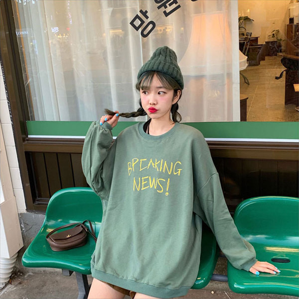 Női széles blúz három színben - rózsaszín, szürke és zöld