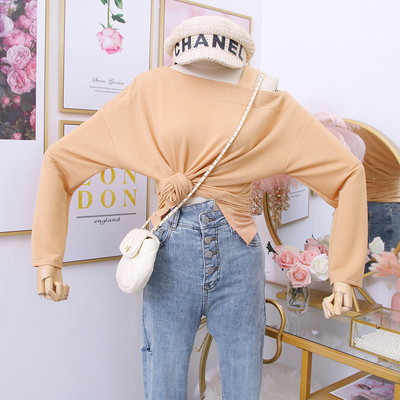 Νέο μοντέλο  γυναικεία μπλούζα με μακριά μανίκια σε διάφορα χρώματα